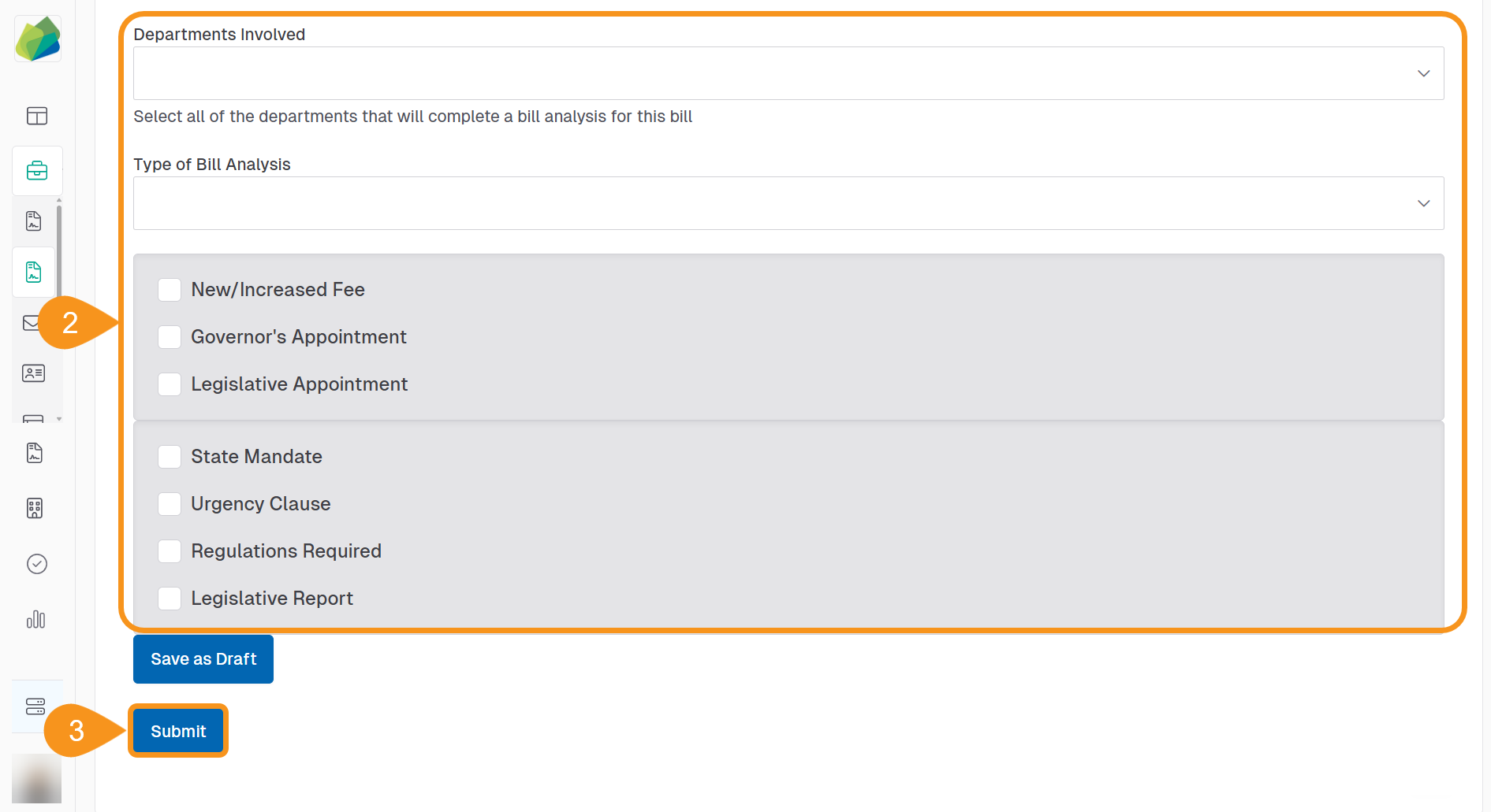 Complete the Form Builder Stage to Enable Multi Party Project Assignment