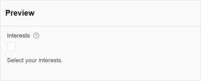 Basic component Select Boxes 2